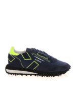 Sneakers Rush Low blu e giallo
