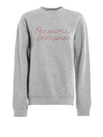 Felpa con ricamo Pensami Sempre