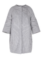 Cappotto in lana con taglio poncho