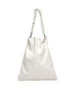 Borsa Memory a spalla bianca