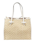 Tote Marcella con motivo chevron