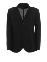 Blazer in tessuto tecnico traforato