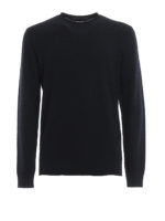 Pull in lana vergine motivo spigato