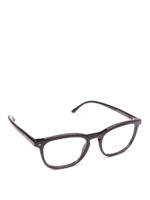 Occhiali da vista neri rettangolari