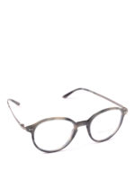 Occhiali da vista panto tartarugati blu