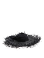 Cappello a tesa larga intrecciato