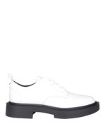 Zapatos Con Cordones - Blanco