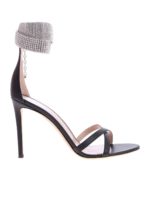 Sandali Janell neri con strass