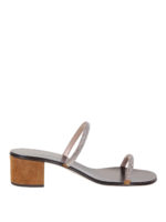 Sandali Croisette in camoscio