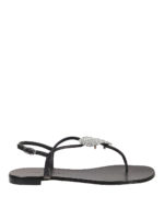 Infradito con cuore gioiello