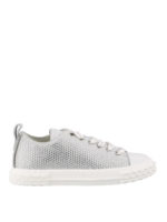 Sneakers Blabber in suede con strass