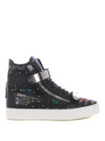 Sneaker Denny effetto iridescente