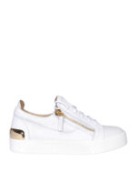Sneaker Gail Steel in pelle