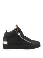 Sneaker Kriss Steel in pelle nera