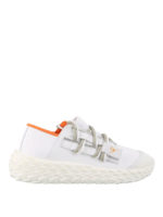 Sneaker Urchin in pelle gommata