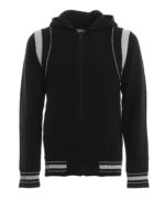 Giacca in lana con cappuccio