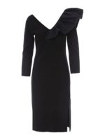 Abito in viscosa con volant