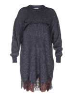 Vestito in lana lavorato a maglia