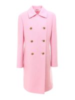 Cappotto doppiopetto rosa