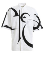 Camicia con stampa logo