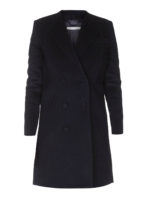 Cappotto doppiopetto nero