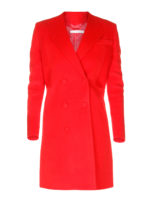 Cappotto doppiopetto rosso