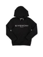 Felpa con cappuccio Givenchy Kids nera