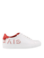 Sneaker Urban Street con logo capovolto