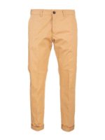 Pantalone beige con logo