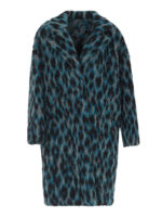 Cappotto in eco pelliccia