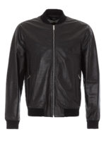 Giacca bomber in pelle