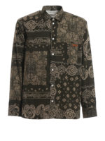 Camicia in cotone stampa bandana