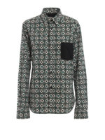 Camicia a fiori Hilary in popeline di cotone