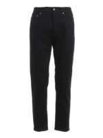 Jeans Lit neri in denim