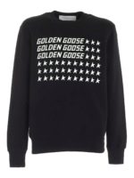 Felpa Archibald Golden Flag nera