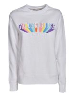 Felpa girocollo Athena bianca