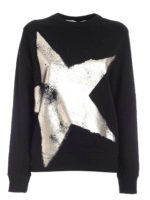 Felpa Athena Golden Star nera