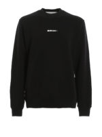 Felpa con logo lettering laminato