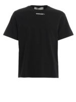 T-shirt con maxi logo sul retro