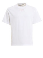 T-shirt con stampa stelle e lettering