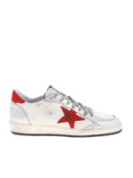 Sneakers Ball Star bianche con stella rossa