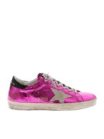 Sneakers Superstar crackle fucsia