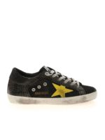 Sneakers Superstar nere e oro