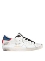 Sneaker Superstar con talloncino laminato