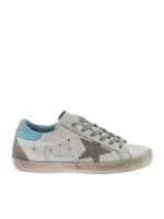 Sneakers Superstar bianche e azzurre
