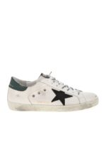Sneakers Superstar bianche con stella nera