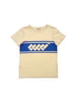 T-shirt color crema con logo bluette