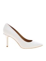 Decollete Okley in pelle bianca