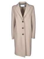 Cappotto sfoderato color mandorla