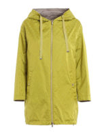 Giacca oversize reversibile color lime